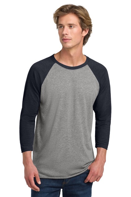 Next Level Apparel® Adult Tri-Blend 3/4-Sleeve Raglan Tee