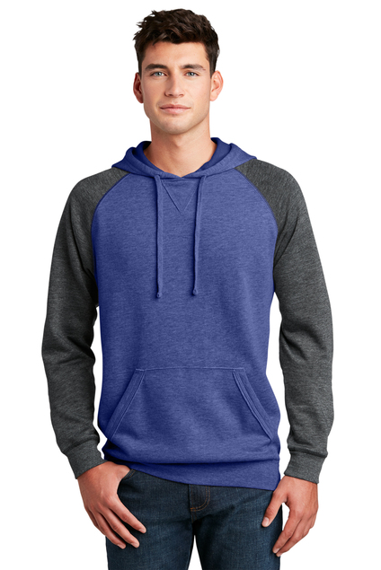 District® Lightweight Fleece Raglan Hoodie